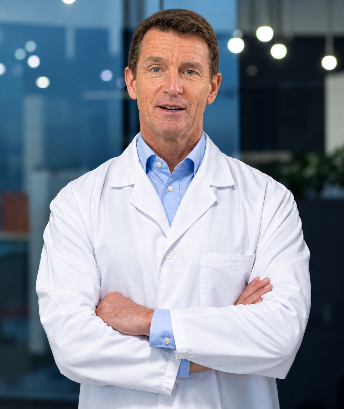 Dr. Leonardo Ferraz apresentando em uma conferência médica